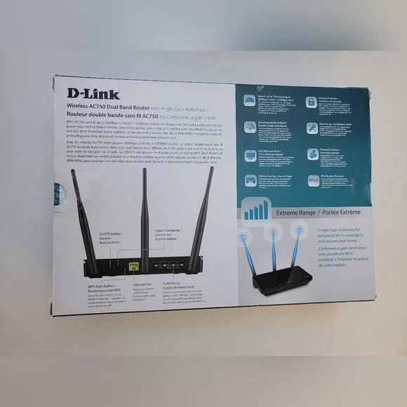 Wireless AC750 Dual Band Router - (DIR-819) - Picture 9 of 9